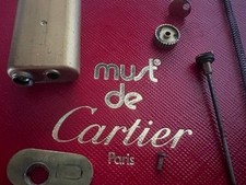 🔴 CARTIER Must accendino parti interne originali vintage numerate Paris