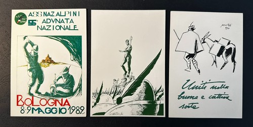 Lotto cartoline ana - cartoline, alpini