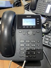 Snom D717 telefono IP Nero 3 linee TFT SIP D717 Black Phone PoE VoIP