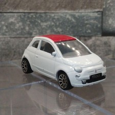 Fiat 500 Bianco Perla/Rosso Majoret/GIOCATTOLO USATO