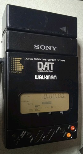 Sony dat tcd walkman - tcd-d3,