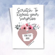 Sorpresa personalizzata gratta