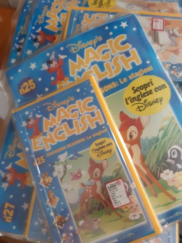 Vhs disney magic english - disney,