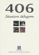 BROCHURE PEUGEOT 406 Station Wagon - 12/1996 - Italian