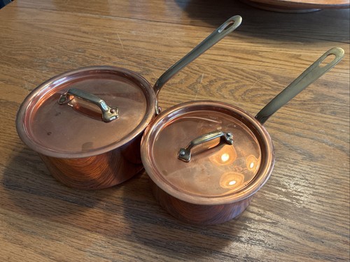 Mauviel copper pot set - mauviel,