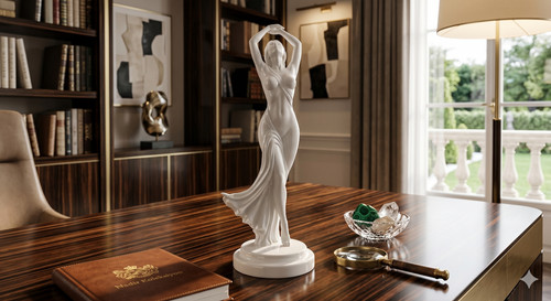 Statua dea danzante cm - statua,