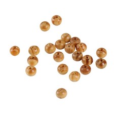 500 pezzi 6mm naturale rotondo - 6mm,