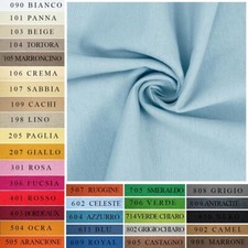 Tessuto Cotone al Metro Tinta