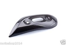 PROTEZIONE COLLETTORE PARACALORE CARBONIO DUCATI MONSTER 696 796 1100 1100 EVO