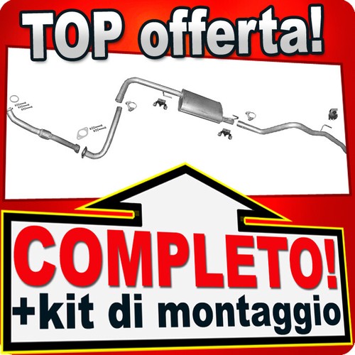 Scarico completo per nissan - scarico,