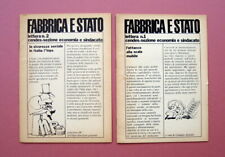 Contestazione Fabbrica e Stato lettera N 1 Scala Mobile + lettera N 2 Inps 1977