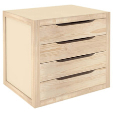 Cassettiera legno pino - cassettiera, in