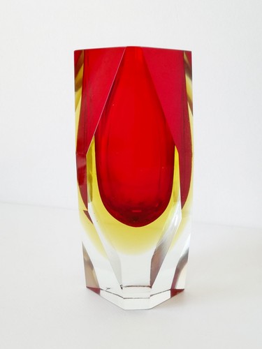 Vaso mandruzzato murano vetro - murano,