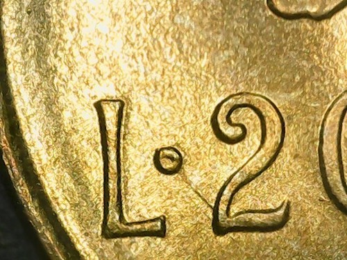 Lire 1976 errore linea - errore,