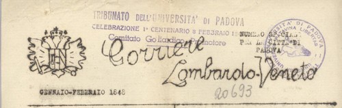 Padova goliardia universitaria - padova,