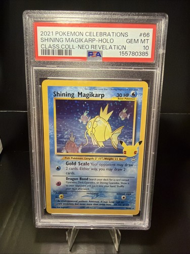Psa shining magikarp 64 - psa,