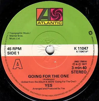 Yes going for the - the, vinyl