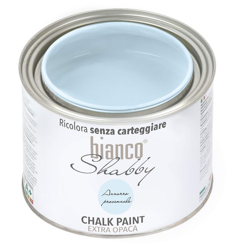 Chalk paint azzurro - chalk, provenzale