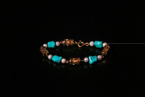 Bracciale oro bohèmien - 18, kt