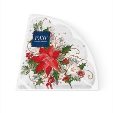 PAW Tovaglioli di Carta Natale (Ø 32 cm) I 12 Pezzi I Tovaglioli di Carta