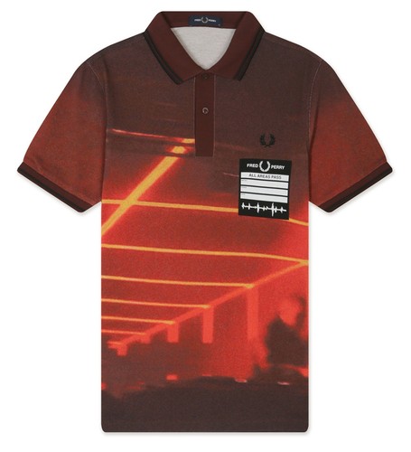 Polo fred perry stampa grafica - polo,