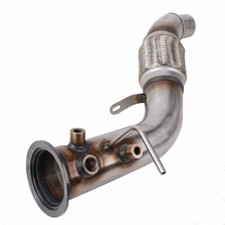Downpipe tubo di ricambio acciaio inox 76 mm per BMW E90 E91 E92 325d 330d E60 E61 X5 E70