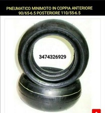 PNEUMATICO MINIMOTO IN COPPIA ANTERIORE 90/65-6,5 POSTERIORE 110/55- 6,5 