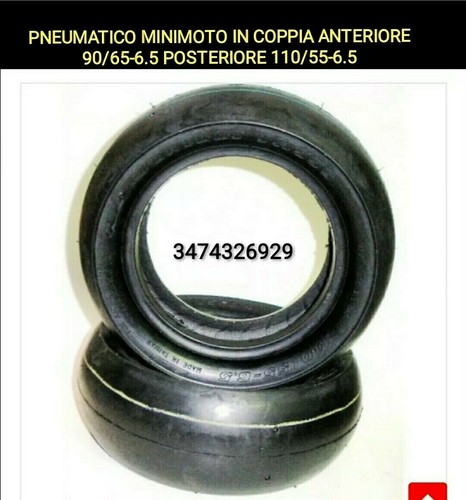 Pneumatico minimoto coppia - pneumatico,