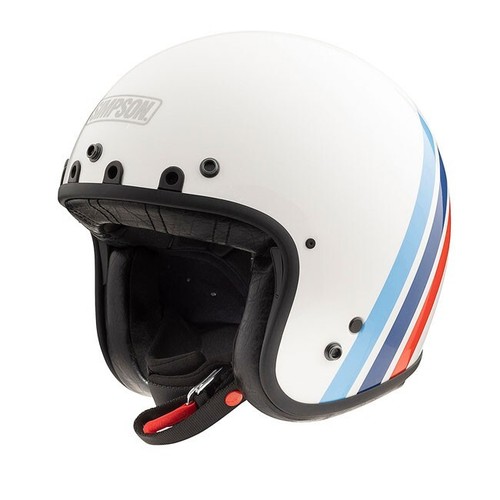 Casco moto aperto - , simpson