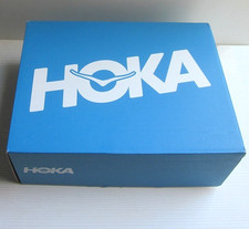 Scatola VUOTA Originale di HOKA per Scarpe-di 32x24x12cm Azzurro Cartone Rigido