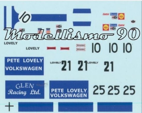 Decal lotus f 1 ford - 1/43,