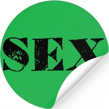 Adesivo SEX verde *NUOVO* 3" x