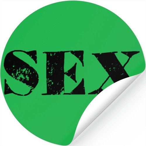 Adesivo sex verde - *nuovo*, 3"