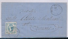 1863 REGNO LITOGRAFICO  II° TIPO C 15 - PORTO MAURIZIO  F/4708