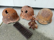 Lotto scavo Ww2 elmetti tedeschi