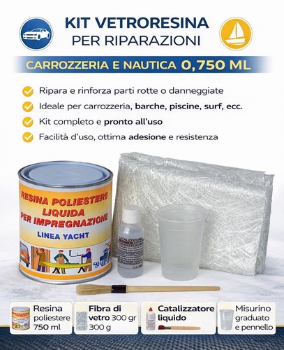 Kit vetroresina per - kit,