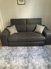 divano 3 posti relax in tessuto con meccanismo estraibile