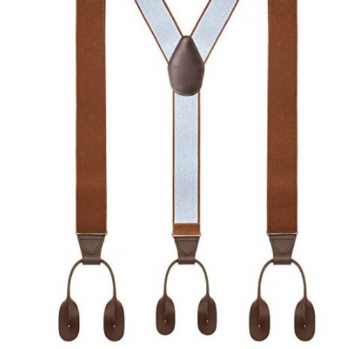 Men cowhide leather - men's, braces