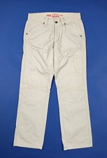 Jaggy pantalone rallye uomo usato W31 tg 45 grigio comfort cargo trouser T8035