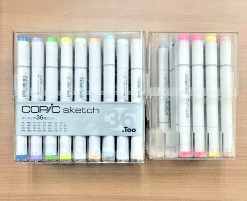Copic sketch markers - copic, basic
