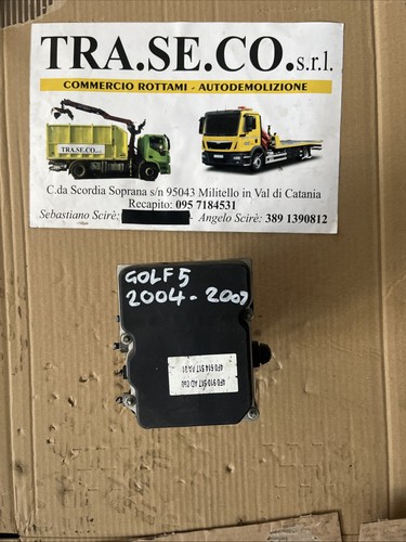 Centralina abs golf 5 - vw,