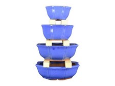 Vasi per bonsai ottagonali - , in
