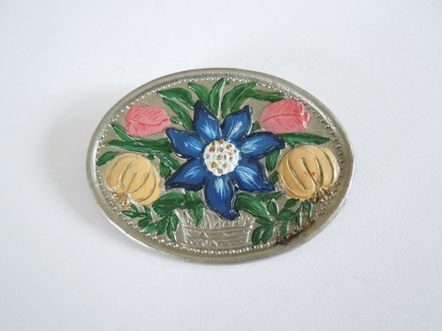 Vintage spilla stagno con - vintage,