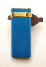 Accendino Cartier Must Lighter Blue and Gold exclusive edition 1992