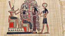 Papiro egizio originale