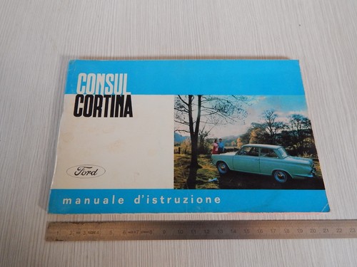 Ford consul cortina libretto - consul,