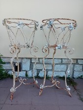 Porta Vasi Floreale Ferro Battuto Arredo