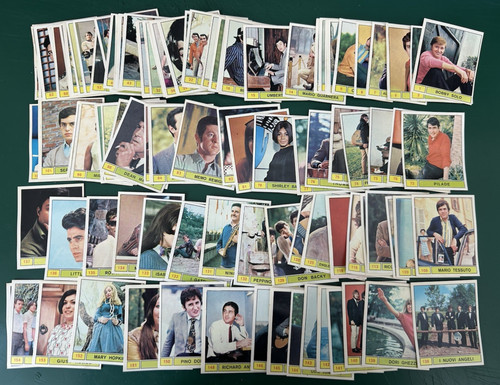 Figurine panini cantanti 1969 - cantanti,