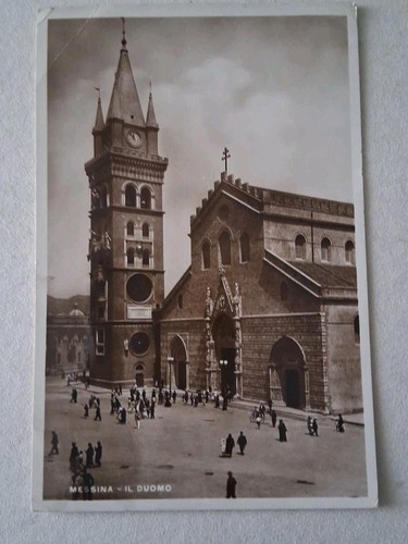 Cartolina messina il duomo - cartolina,
