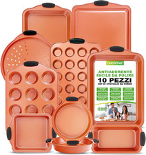 Set Di 10 Pezzi Di Teglie Da